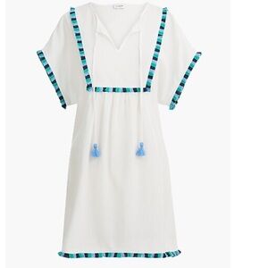 J.Crew Fringe Beach Tunic M